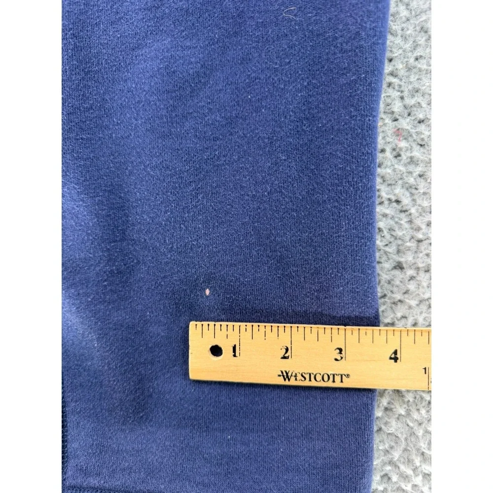 Polo Ralph Lauren Mens 33x29 Blue Fleece Sweatpants Joggers Large Pony Logo READ